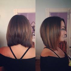 A line graduated bob new look for fall hair makeover Shoulder Length Haircuts, Mom Haircuts, Medium Short Haircuts, Long Bobs, Stylish Haircuts, Shoulder Length Hair Cuts, Grunge Look, Hair Color And Cut, Medium Hair Cuts