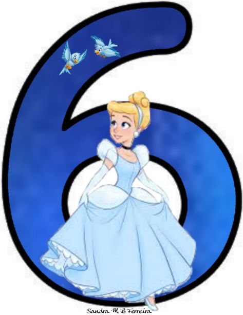 Disney Numbers, Cinderella Topper, Cinderella Printables, Cinderella Party Decorations, Kids Cake Toppers, Cinderella Theme, Reading Comprehension Lessons, Cinderella Cake, Birthday Cake Topper Printable