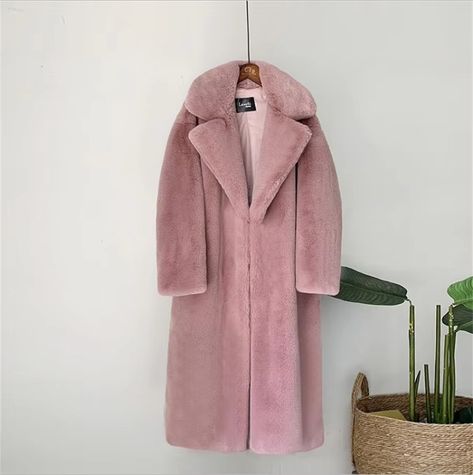 Buy 2024 Winter Faux Fur Coat Shaggy Hairy Thick Warm Soft Faux Fur Jacket Women with Hood Bat Sleeved Loose Casual Designer Clothes at Aliexpress for . Find more ,  and  products. Enjoy ✓Free Shipping Worldwide! ✓Limited Time Sale ✓Easy Return. Winter Faux Fur Coat, Oversized Faux Fur Coat, Springtime In Paris, Apricot Sweater, Fluffy Fabric, Fall Outfits Korean, Plush Coat, Faux Fur Material, Cute Coats