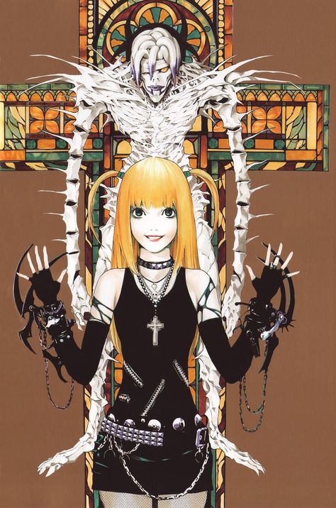 #DeathNote #AmaneMisa #Rem Misa Amane Manga Cover, Misa Amane Manga, Miss Amane, Misa Amane Outfit, Takeshi Obata, Tsugumi Ohba, Misa Amane, Notes Art, Manga Artist