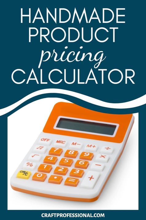 Use this free online handmade product pricing calculator to learn how much you need to charge to break even, sell wholesale, and sell to retail customers. Craft Pricing Formula, Craft Pricing Calculator, Craft Business Plan, Pricing Formula, Price Calculator, Pricing Strategy, Pricing Calculator, Calendar Craft, Naming Your Business