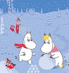 Ipad Widgets, Moomin Shop, Moomin Valley, Website Promotion, Green Fur, Tove Jansson, Christmas Cartoon, Picture Illustration, Christmas Cartoons