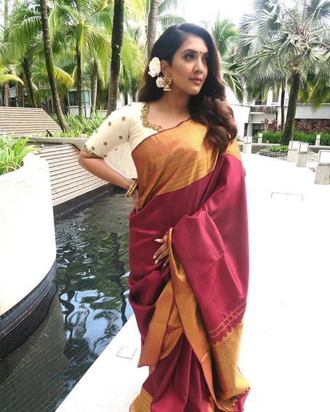 Vithya Visvendra (@vithyahairandmakeup) • Instagram photos and videos Vithya Visvendra, Guessing Games, Saree, Instagram Photos, Photo And Video, Instagram Photo, On Instagram, How To Wear, Instagram