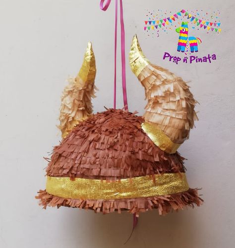 Viking Party Games, Viking Party Ideas Adults, Cake Pinata, Gladiator Party, Viking Birthday, Viking Party, Pinata Stick, Xmas Decorations Diy, Festival Booth