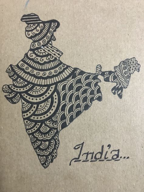 doodle art #art #india #doodling #henadesigns #mehandidoodle #blackinkart Indian Doodle Art, India Mandala Art, Mandala Arts, Black Ink Art, Doddle Art, Easy Mandala Drawing, Sketchbook Project, Boho Art Drawings, Mandala Art Therapy