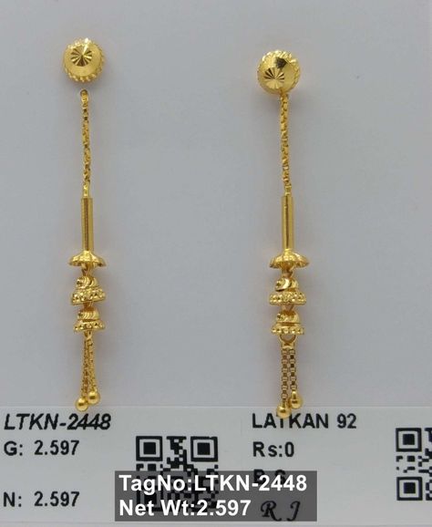 KUBER JEWELLERS R10 Sui Dhaga Gold Earrings, Sui Dhaga Gold Earrings Design, Sui Dhaga Earrings, Gold Earrings Design, Earrings Latest, Gold Jewelry Prom, Ganpati Decoration Design, Gold Earrings Models, Gold Jewellry