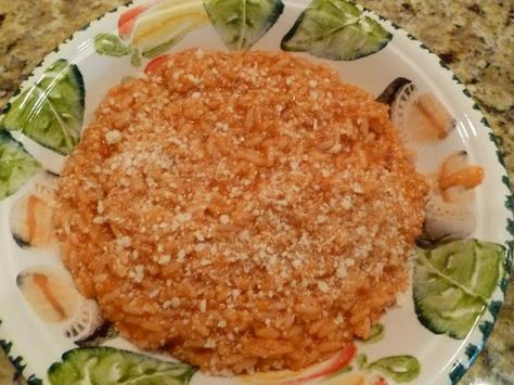 Red Sauce Risotto, Easy Red Sauce, Creuset Recipes, Le Creuset Recipes, Cold Weather Food, Risotto Recipes, Red Sauce, Meat Sauce, Ground Meat