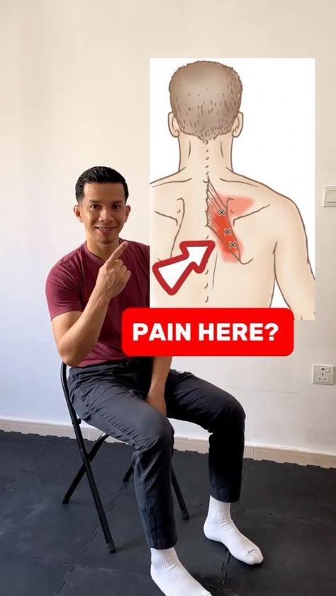 Leave a ❤️ if this helps! Follow @laviahealth for more posts like this! 🌟 🎥 Via: @physicaltherapysession Credit to respectful… | Instagram Shoulder Pain Remedies, Shoulder Blade Muscles, Neck And Shoulder Exercises, Gym Workout Guide, Bolesti Chrbta, Shoulder Pain Relief, Upper Back Pain, Neck And Back Pain, Back Pain Exercises