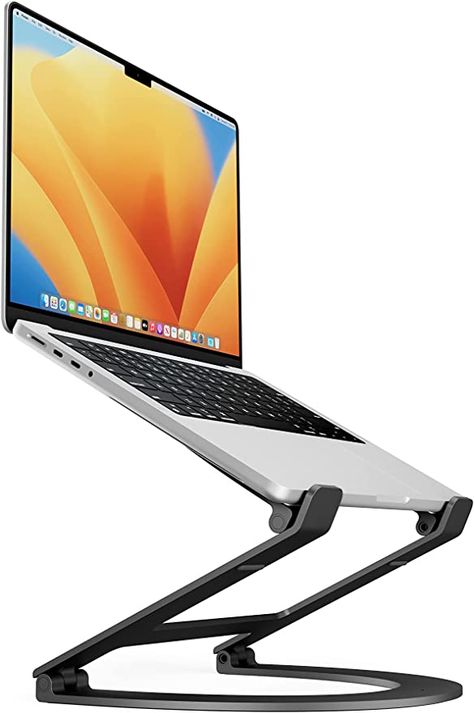 desk risers for laptops Macbook Stand, Laptop Desk Stand, Shoulder Strain, Desk Riser, Monitor Riser, Microsoft Surface Laptop, Dual Screen, Ergonomic Desk, Surface Laptop