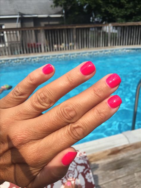 "Flirty" #315 SNS So pretty for summer Summer Vacation Dip Nails, Opi Dip Powder Colors Summer, Dip Powder Nails Vacation, Summer Dip Nails 2024, Opi Dip Powder Just Lanai-ing Around, Sns Colors, Summer Nail Colors, Summer Nail Polish, Beautiful Nail Polish