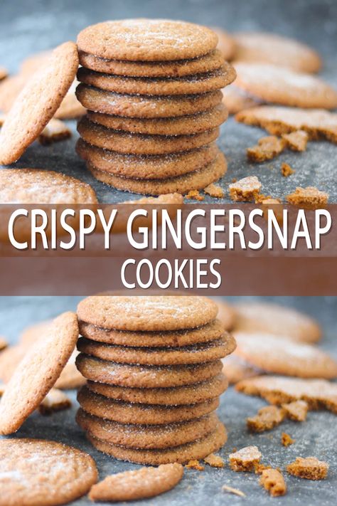 Ginger Biscuits Recipe, Ginger Cookies Recipe, Ginger Snap Cookies Recipe, Ginger Snaps Recipe, Ginger Cookie Recipes, Gingersnap Cookies, What Is Healthy Food, Healthy Foods To Make, Ginger Biscuits