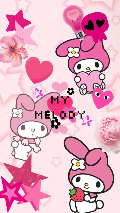 My Melody! ✿ #mymelody#hellokitty#pink#stars#fy#fyp#flowers#heart#skull Pink My Melody Wallpaper, Melody Wallpaper Iphone, My Melody Wallpaper Iphone, Pink My Melody, Heart Skull, Flowers Heart, My Melody Wallpaper, Pink Stars, My Melody