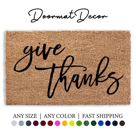 Autumn Doormat Ideas, Happy Holidays Door Mat, Thankagiving Door Mat, Christmas Doormats Qvc, Entryway Style, Funny Welcome Mat, Personalized Door Mats Bed Bath & Beyond, Funny Doormats, Entrance Mat