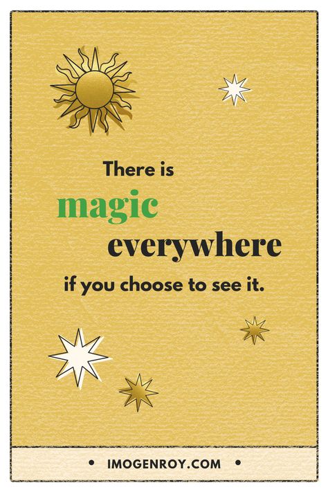 Mundane Magic, Stardust Quotes, Magical Quotes, Everyday Magic, Big Magic, Magical Life, Cute Quotes For Life, Energy Management, The Mundane