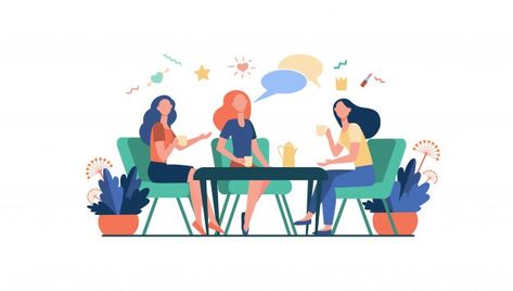 Female friends hanging out in cafe | Free Vector #Freepik #freevector #coffee #people #city #restaurant Coffee During Pregnancy, Women Drinking Wine, Friends Drawing, Good Teamwork, Hanging Out With Friends, Friends Clipart, Friends Hanging Out, Fly Paper, Friends Drinks