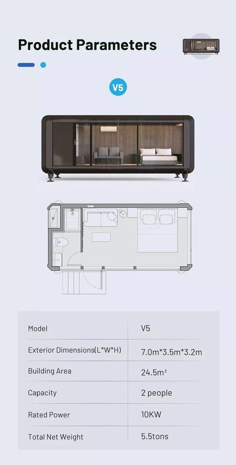 Prefabricated Architecture, Prefabricated Home, Glass Mobile, Glass Cabin, Pod House, Minimal House Design, Small House Design Plans, Container House Plans, Modern Tiny House