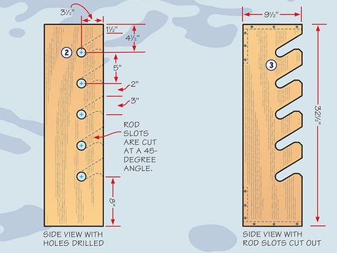 Diy Fishing Pole, Diy Fishing Rod Holder, Fishing Pole Rack, Diy Fishing Rod, Fishing Pole Storage, Fishing Pole Holder, Fishing Storage, Fishing Rod Storage, Fishing Rod Rack