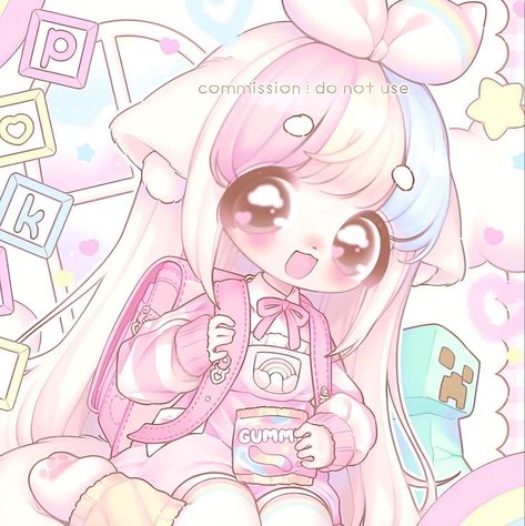 Pastel Rainbow Wallpaper, Milk Art, Bts Cute, White Angel, Trendy Aesthetic, Rainbow Wallpaper, Pink Blue Yellow, Cute Anime Chibi, Aesthetic Pink