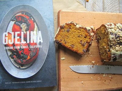 Gjelina's Kabocha Cake with Olive Oil & Chocolate Gjelina Recipes, Olive Loaf, Squash Cakes, Baked Olives, Roasted Kabocha Squash, Olive Oil Cake, Eat Seasonal, Butter Frosting, Loaf Cake