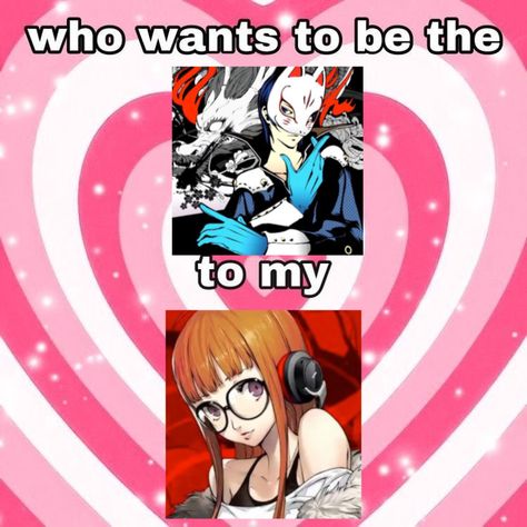 #persona #futaba #yusuke #pinterestmemes Yusuke X Futaba, Futaba X Yusuke, Futaba And Yusuke, Futaba Pfp, Persona Futaba, Persona 5 Futaba, Yusuke Kitagawa, Little Miss Characters, Persona 4