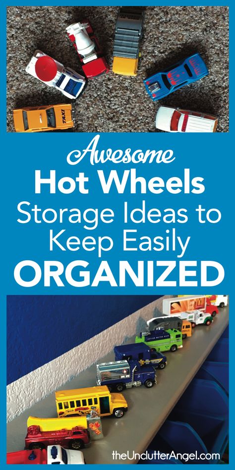 How To Store Hot Wheels Tracks, Hot Wheels Storage Ideas Diy, Hot Wheels Track Storage, Diy Hot Wheels Storage, Hot Wheels Storage Ideas, Hot Wheels Cars Storage, Hot Wheels Organization, Hot Wheels Bedroom, Living Room Toy Storage