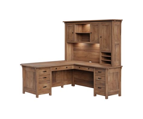 Boston L Shaped Desk - Amish Oak In Texas Wood L Shaped Desk, L Shaped Desk With Hutch, L Shaped Office Desk, L Shaped Corner Desk, L Desk, Desk Dimensions, Cherry Stain, Quarter Sawn White Oak, Shaped Desk