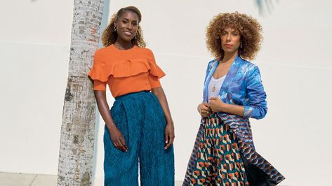 Insecure Outfits, Issa Rae Style, Issa Rae Hairstyles, Work Wife, Wide Leg Pants Outfits, Issa Rae, Style Evolution, What A Girl Wants, Cornrow Hairstyles