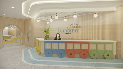 Preschool Interior Design, Preschool Interior, Daycare Design, Kindergarten Design, Architecture Interior Design, Architecture Interior, Elementary School, Elementary Schools, Kindergarten