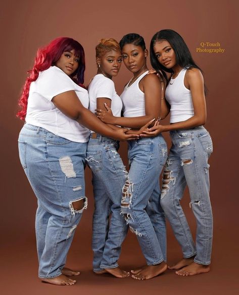 Blue Jeans Family Photoshoot, Family Denim Photo Shoot, Denim Photoshoot Family, Backdrop Shoot, Brown Backdrop, White And Denim, Denim Photoshoot, Holiday Shoot, Photoshoot Family