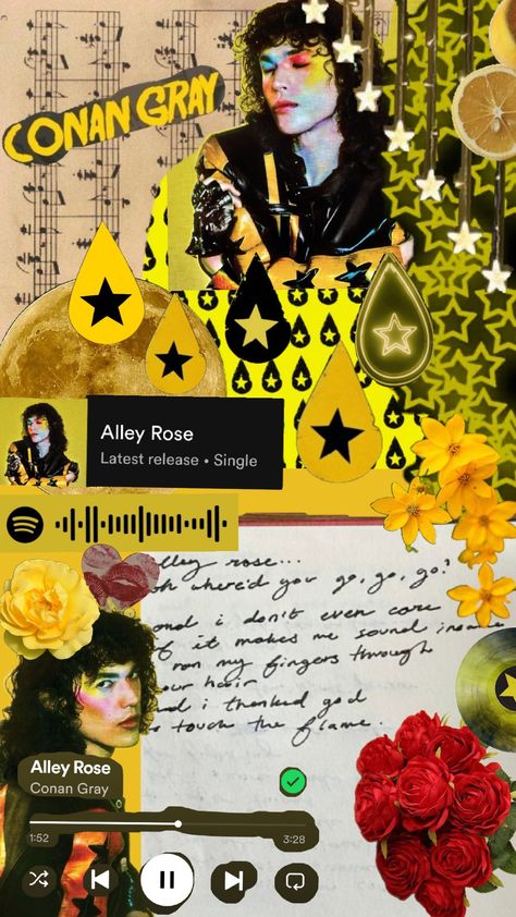 #alleyrose by #conangray is out!!!! Demure Wallpaper, Gray Wallpapers, Conan Gray Wallpaper, Heaven Aesthetic, Alley Rose, Conan Gray Aesthetic, Gray Wallpaper, Music Collage, Justin Beiber