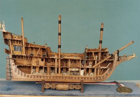 Cross Section of a Caravel Golden Hind, Pirate Ship Model, Galleon Ship, Model Sailing Ships, Sailing Ship Model, Scale Model Ships, Model Ship Building, Wooden Ship Models, Old Sailing Ships