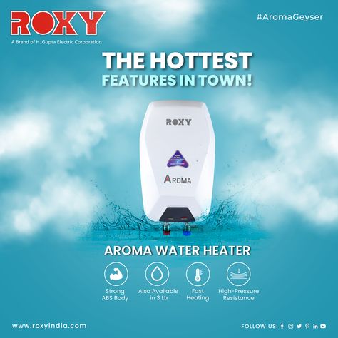 Best Geysers Creative Advertising Design, Photography Words, Body And Mind, Creative Advertising, Advertising Design, Water Heater, Pune, High Pressure, Visual Artist