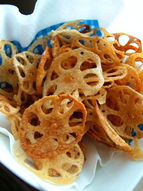 Lotus Root Chips, Lotus Root Recipe, Root Chips, Vegan Japanese, Lotus Root, Shizuoka, Air Fry, Vegan Foods, Whole Foods