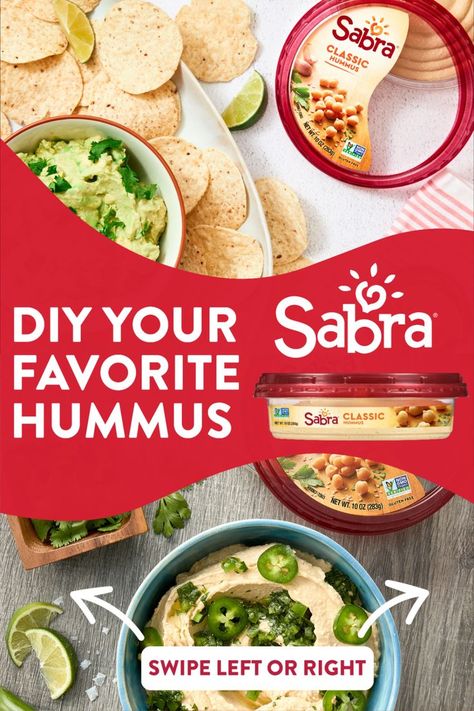 Sabra Hummus Recipe, Sabra Hummus, Hummus Recipes, Party Appetizer, Hummus Recipe, Diy Recipes, Culinary Skills, Quick Snacks, Grocery List