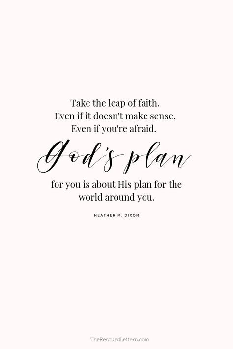 God Plan Quotes, God Has A Plan For You, Leap Of Faith Quotes, God Calling, Plan Quotes, Obey God, Gods Plan Quotes, Trust Gods Plan, Planning Quotes