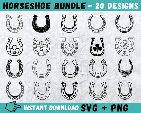 Horse Shoe Drawing Easy, Horseshoe Clipart, Horseshoe Silhouette, Horseshoe Embroidery, Horseshoe Svg, Designing Stickers, Shoe Tattoo, Silhouette Horse, Horse Shoe Tattoo