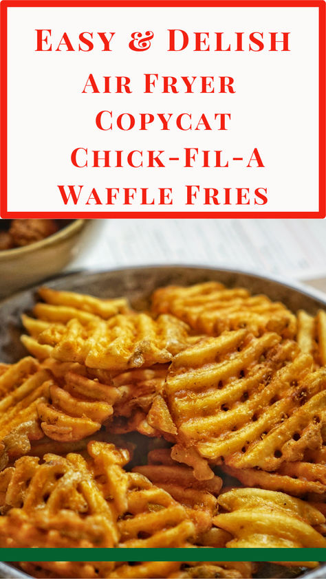 copycat chick fil a waffle fries
Bring the taste of Chick-fil-A right to your kitchen with these copycat waffle fries! This easy recipe lets you enjoy crispy, delicious fries whenever you crave them. Learn how to make these fan-favorite waffle fries at home and satisfy your cravings with every bite.
air fryer homemade french fries
air fryer homemade fries
air fryer homemade french fries recipe
homemade sweet potato waffle fries air fryer
homemade waffle fries in air fryer Air Fryer Waffle Fries, French Fries Recipe Homemade, Waffle Fries Recipe, Yummy Fries, Copycat Chick Fil A, Potato Waffles, Homemade Fries, Sweet Potato Waffles, Crispy Waffle