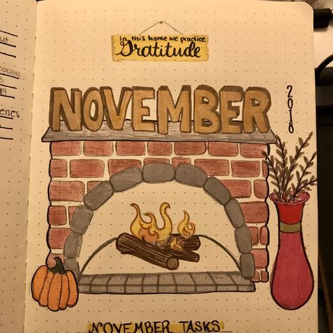 November Cover Page, Cover Page, Art