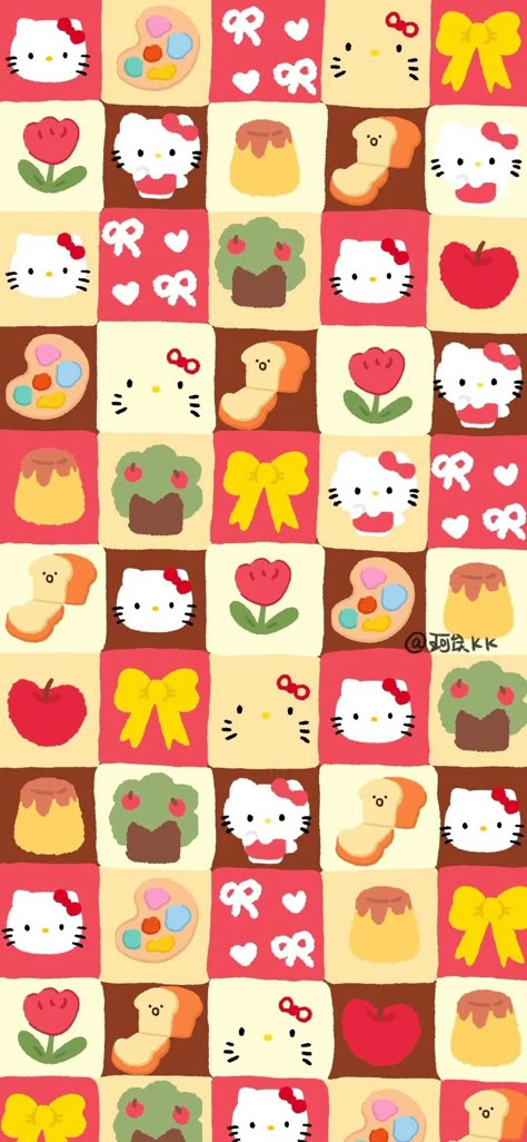 Monchichi Wallpaper, Vintage Hello Kitty Wallpaper, Apple Background Wallpapers, Cute Phone Wallpaper, Whats Wallpaper, Apple Background, Hello Kitty Art, Sanrio Wallpaper, Iphone Wallpaper Photos