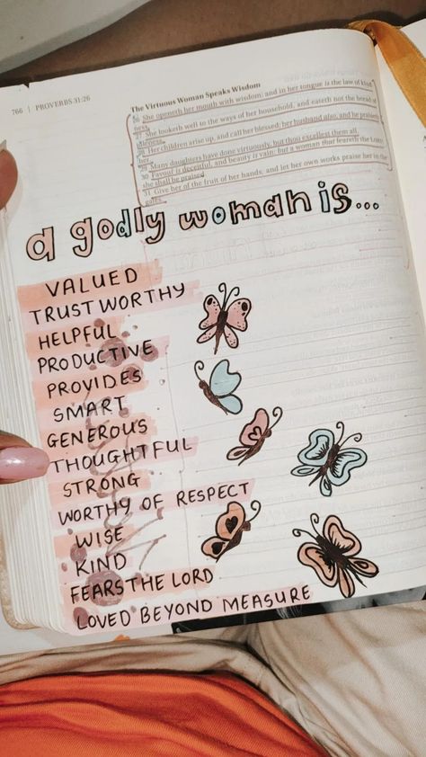 a proverbs 31 woman is... Being A Proverbs 31 Woman, Proverbs 31 Study Guide, Probers 31 Woman, Proverbs 31 Bible Journaling, Proverbs 31 Woman Aesthetic, Proverbs Women, Proverbs 31 Woman Quotes, A Proverbs 31 Woman, Proverbs Woman