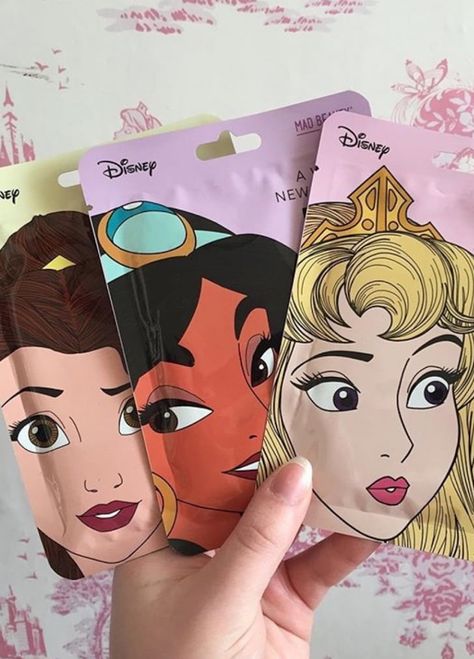 Yes, These $7 Disney Princess Face Masks Are All You Need in Life — Get ’em Now! Disney Princess Face Mask, Koleksi Makeup, Mask For Face, Princess Face, Disney Makeup, Skin Care Face Mask, Hiasan Bilik, Homemade Face Masks, Skin Care Kit