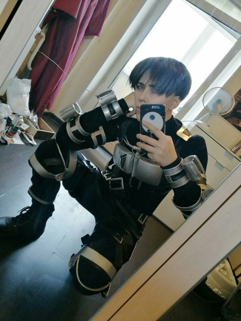 Levi cosplay SnK - Dantelian Cosplay Levi, Levi Ackerman Cosplay, Manga Levi, Shingeki No Kyojin Cosplay, Attack On Titan Season 2, Aot Cosplay, Levi Cosplay, Attack On Titan 2, Kostum Cosplay