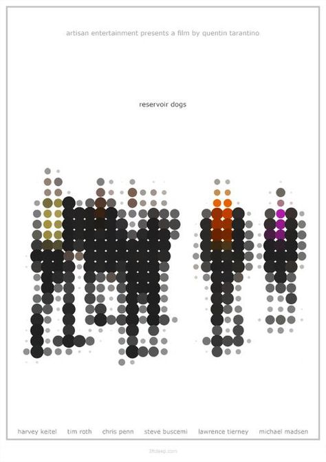 Reservoir Dogs by 3ftDeep Abstract the human figures nearly beyond recognition. Because of the figures upright orientation, the mind will still recognize them as human. Abstract Infographic, Posters Conception Graphique, Beyond Human, Sejarah Kuno, Reservoir Dogs, 타이포그래피 포스터 디자인, Human Figures, 카드 디자인, Plakat Design