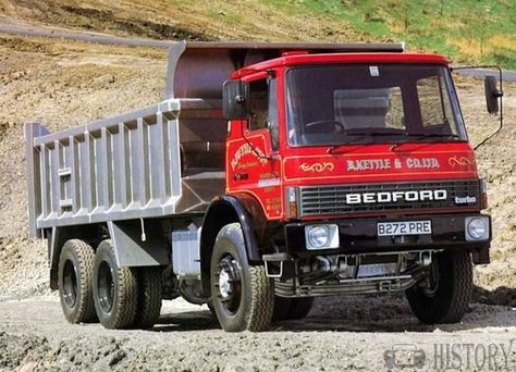 Bedford - Bedford TL (1980-1992) Bedford Truck, Tipper Truck, Bus Coach, Commercial Vehicle, Body Style, Motor Car, Transportation, Wheel, Layout