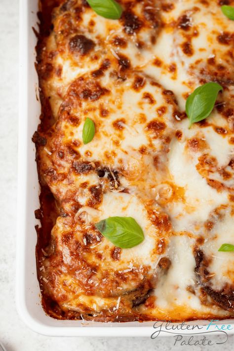 Eggplant Parmesan Baked Gluten Free, Gluten Free Egg Plant Parmesan, Gf Eggplant Parmesan, Chicken Parm Gluten Free, Gluten Free Eggplant Parm, Eggplant Recipes Gluten Free, Gluten Free Eggplant Recipes, Italian Restaurant Recipes, Eggplant Parmesan Recipes