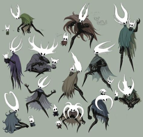 Hollow Knight:Vessels Horn Ideas, Team Cherry, Hollow Night, Hollow Art, The Abyss, Knight Art, The Hollow, Creature Concept Art, 판타지 아트