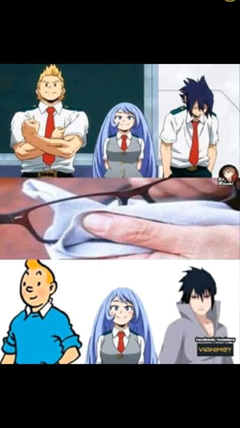 Memes Anime, My Hero Academia Memes, Boku No Hero Academia Funny, 웃긴 사진, Anime Jokes, Anime Memes Funny, Dessin Adorable, Anime Meme, Anime Crossover