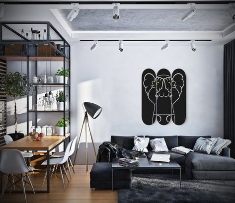 This design of Kaws Black Companion art will make your room more attractive and visually appealing. This set of 3 high-quality 7-ply 100% maple skateboards are the perfect statement piece for any home or office. Custom printed graphics, one-of-a-kind art piece. Ships worldwide. Thank you and happy shopping! :) Skateboard Prints, Japanese Graffiti, Skateboard Wall, Skateboard Wall Art, Astronaut Art, Deck Size, Banksy Art, Wall Mounts, Graffiti Wall Art