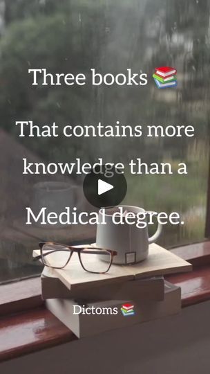 30K views · 507 reactions | 3 books that contain more knowledge than a medical degree.

#bookrecommendations #bookreview | Dictoms More Knowledge, Medical Books, Medical Degree, Korean Dramas, Aging Well, Book Review, Book Recommendations, Korean Drama, Books To Read