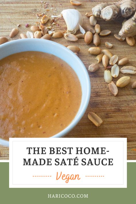 This sate sauce is super easy and quick to make and will spicy up any of your dishes. So for all the peanut lovers out there, Get this Recipe and Enjoy your own very best sate sauce! Sate Sauce Recipe, Best Peanut Sauce, Satay Sauce, Vegan Dip, Dairy Free Milk, Roasted Peanuts, Peanut Sauce, Fried Onions, High Quality Food